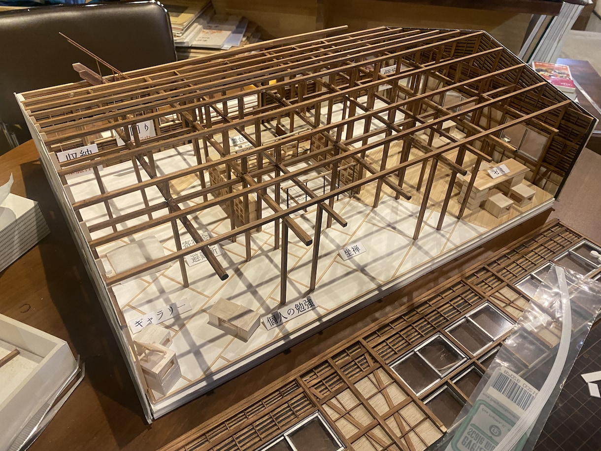 木造建造物の軸組模型を製作します 一般住宅から伝統建築まで、木造の魅力を体現した模型の制作 イメージ4