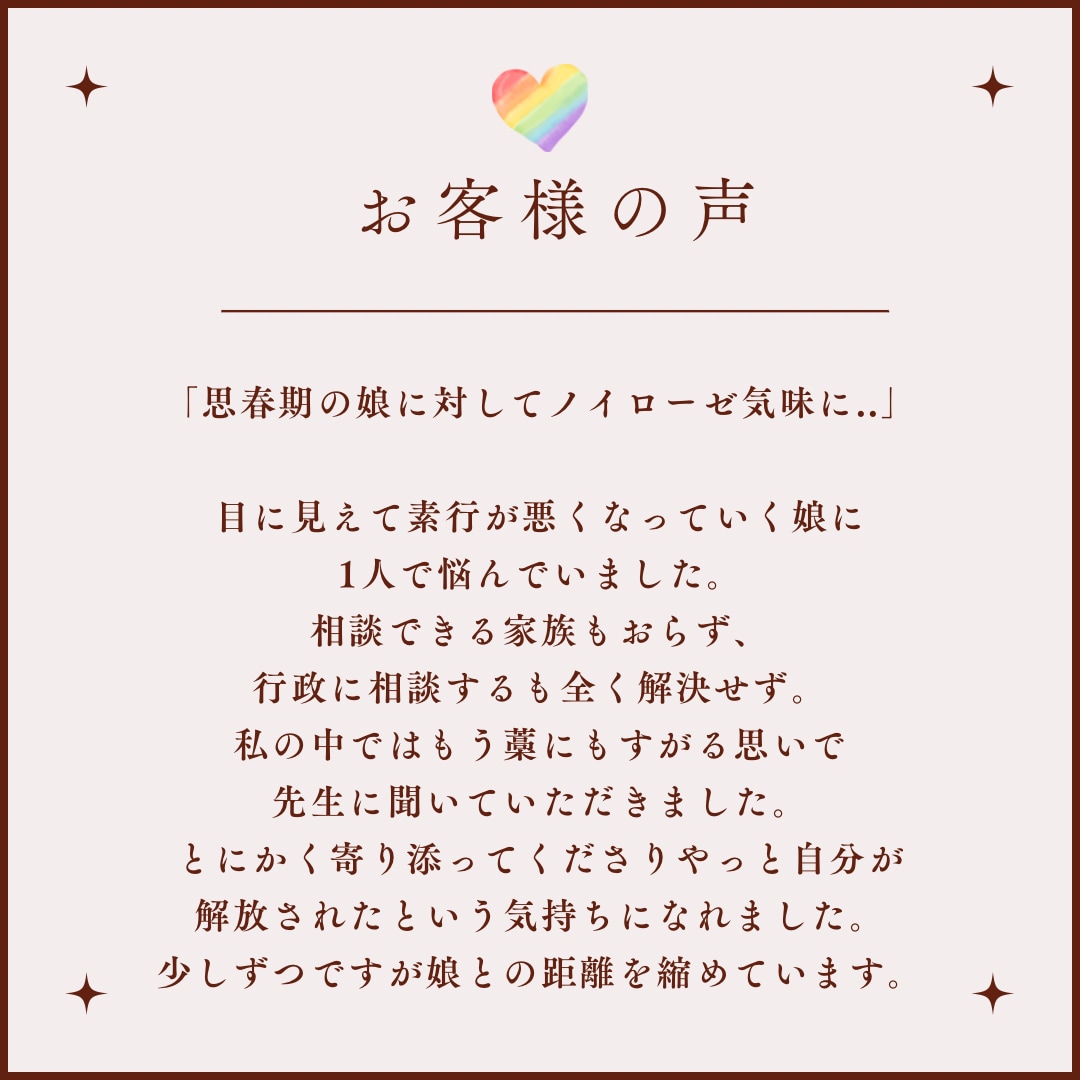 ご購入後、24時間以内に占います ズバッと！ワンコイン霊視鑑定！！ イメージ9