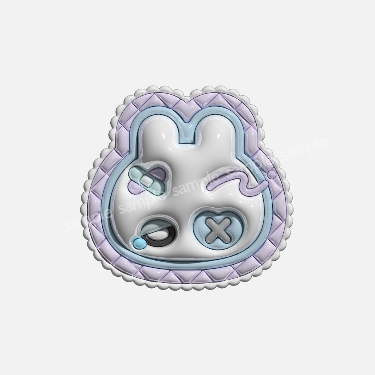 ぷっくり可愛い生き物のアイコン作成します SNS等で使えるぷっくりしたイラストのアイコン作ります イメージ1