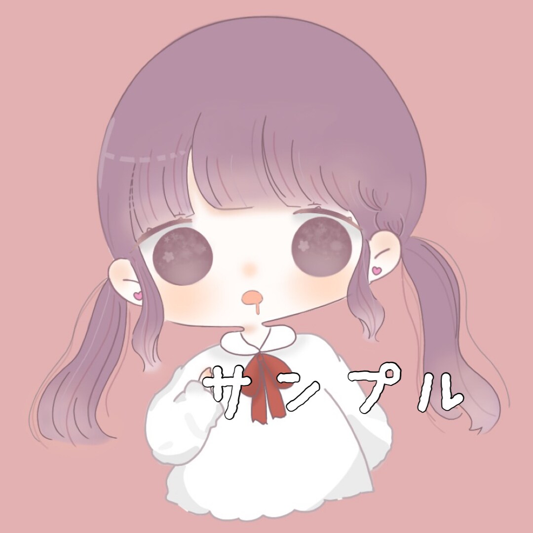 あなたのミニキャラ描きます 幼くて可愛いふわふわしたイラストお描きします。 イメージ2
