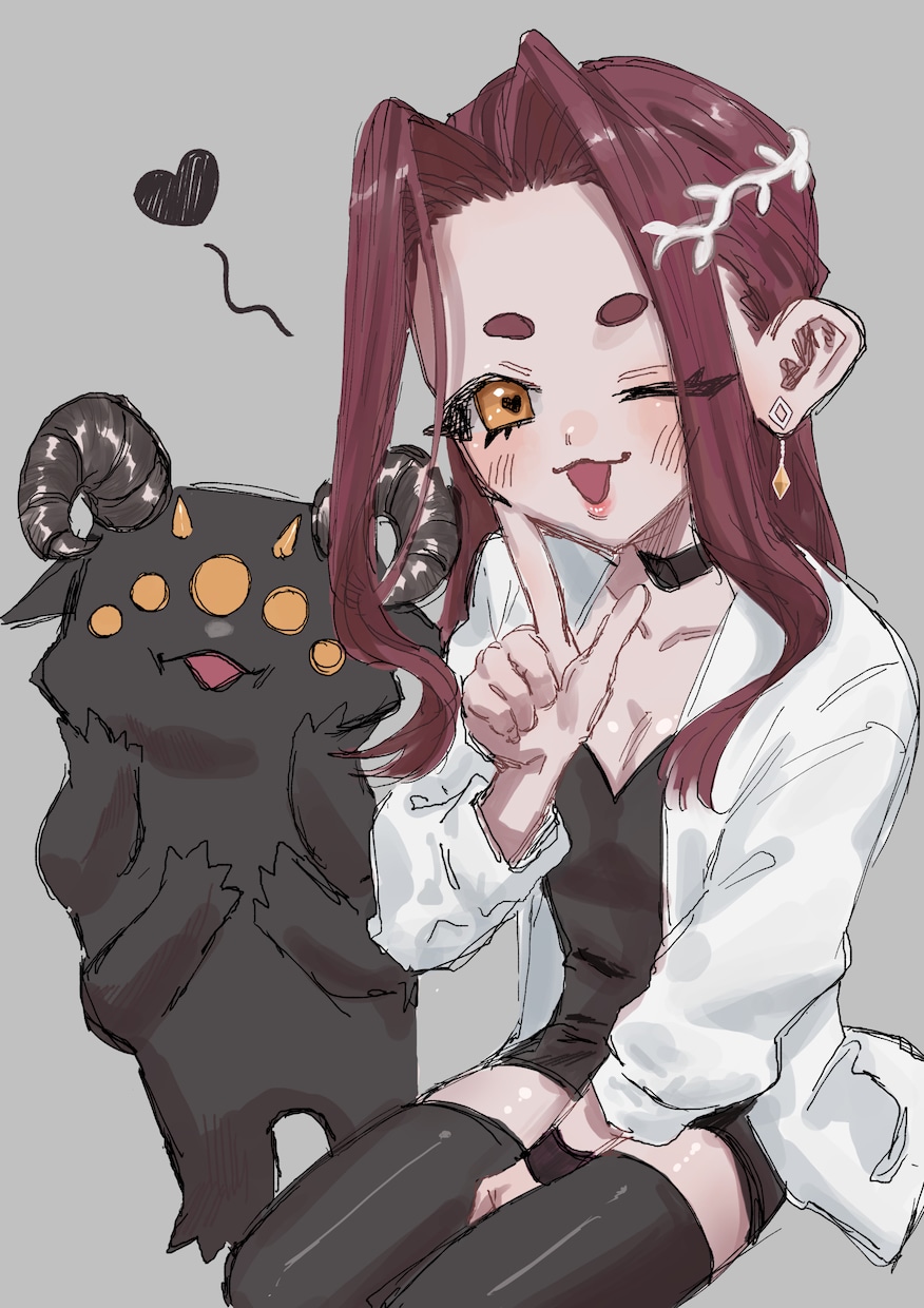 配信、ゲームの立ち絵一枚絵イラスト制作いたします 個性的かわいいイラスト、アイコン、立ち絵、一枚絵制作します！ イメージ9