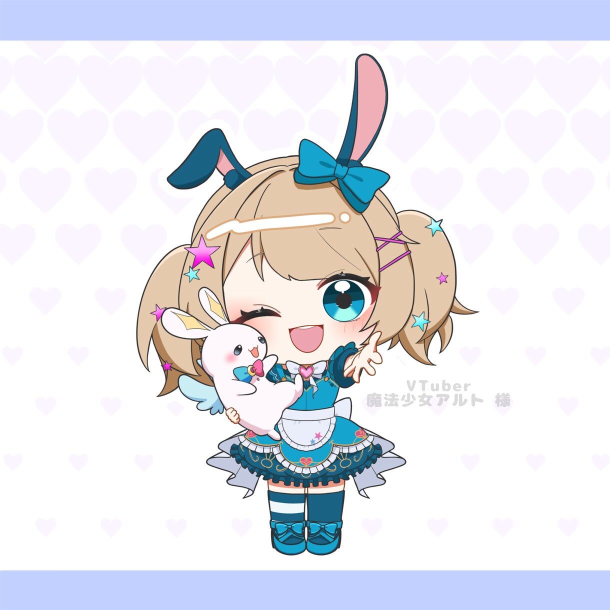 かわいい魅力upなミニキャラ描きます 【5名様限定価格】VTuber、SNS、配信やグッズ等◎ イメージ6