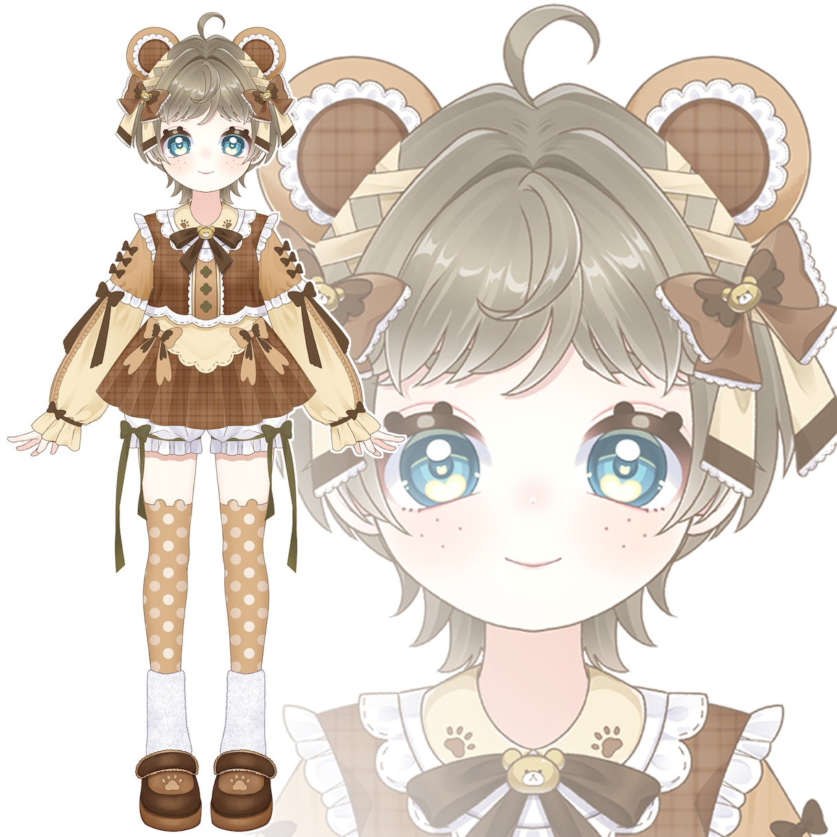 衣装デザインに拘った立ち絵描きます TRPG、IRIAM、VTuber、新衣装、グッズにどうぞ❁ イメージ9