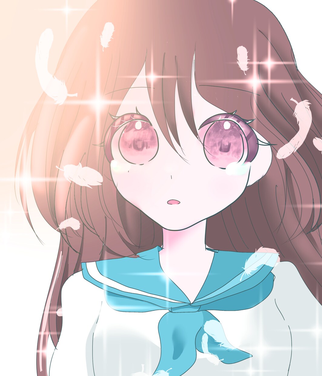 かわいい一枚絵イラストを制作しますます アイコンや鑑賞用に使えるやさしいイラストです イメージ2