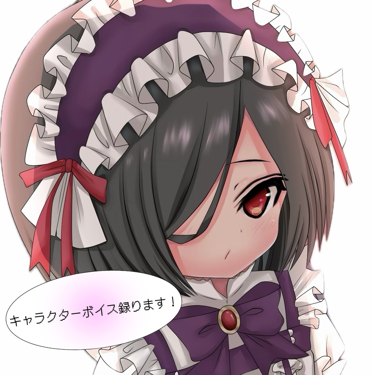 萌え系キャラクターボイスをお届けします 幼い女の子の声、透き通る女性の声 イメージ1