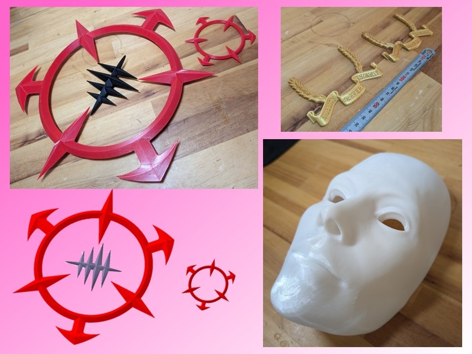 コスプレグッツを画像から作成致します イベント等で使用するコスプレグッツを画像から製作致します!! イメージ7