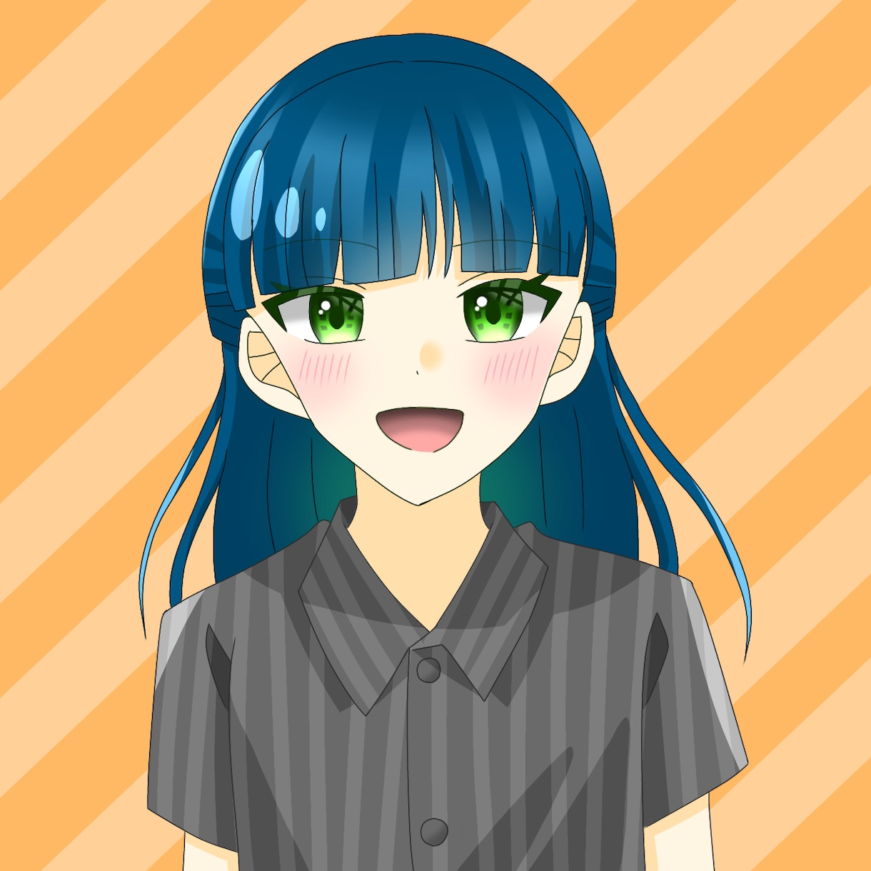 アニメ系の男の子、女の子のイラストを描きます 男の子、女の子のカッコイイ系もカワイイ系も描けます！ イメージ7