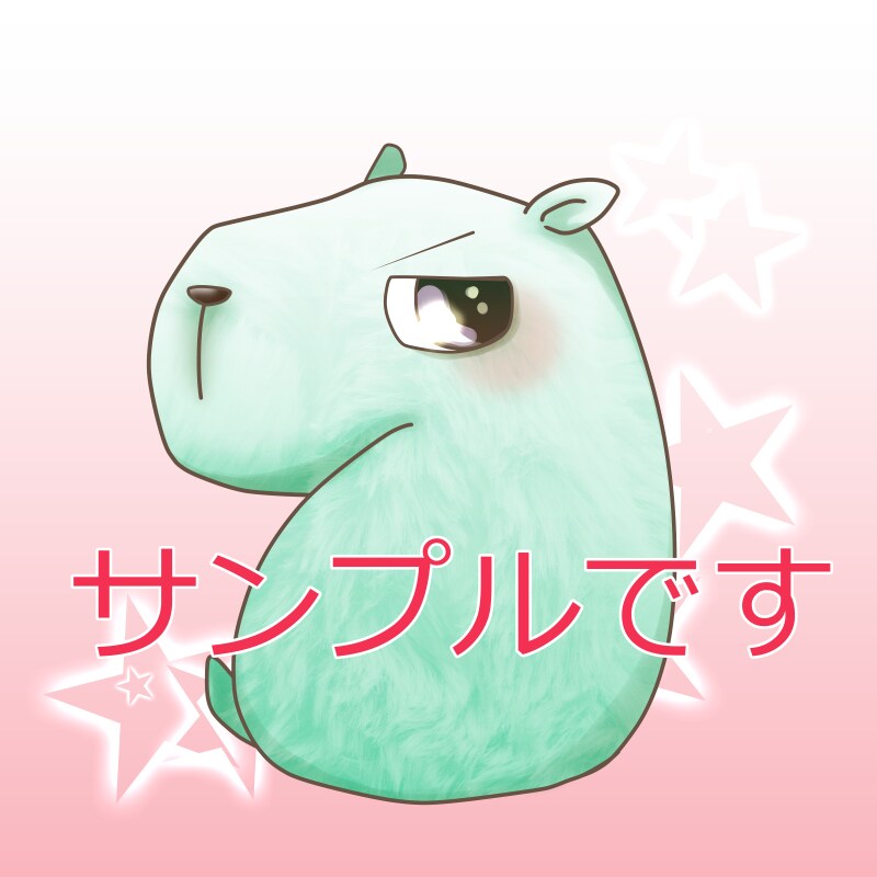 可愛いペットの似顔絵を描きます アニメタッチで仕上げるペット似顔絵はこちら♪ イメージ3