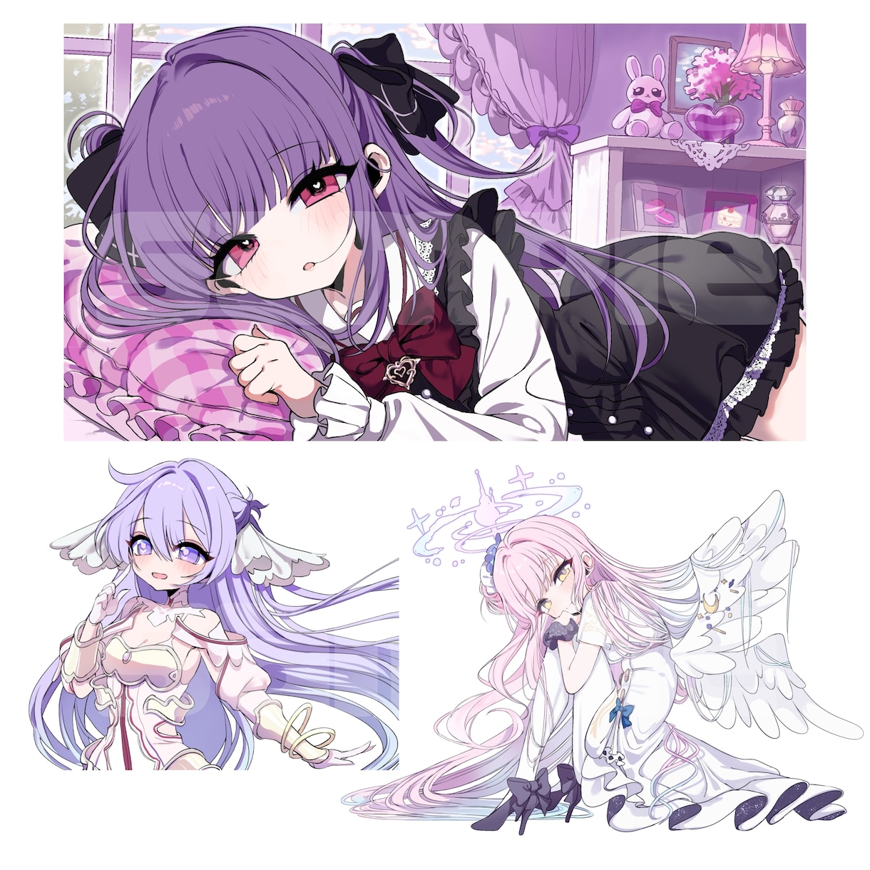 美少女・美男子の魅力を引き出すイラストを制作します 男性〇二次創作○創作〇個人制作から商用制作まで イメージ2