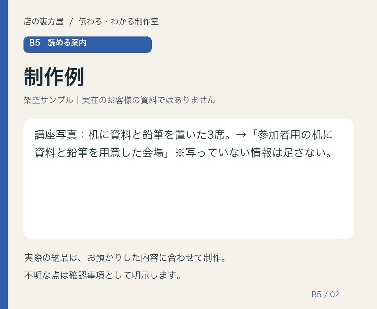 写真や図の説明文と代替文を作ります 画像が見えないときも要点が伝わる説明へ イメージ2
