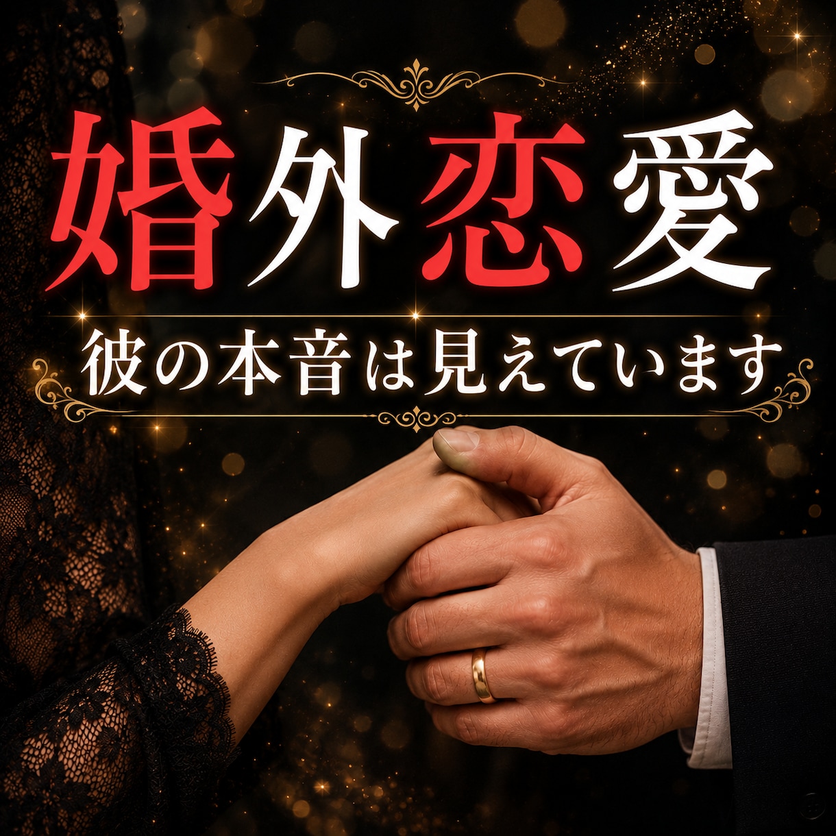 婚外恋愛◇彼の本音を優しく伝えます 彼の本音と関係の流れを丁寧に読み解きます イメージ1