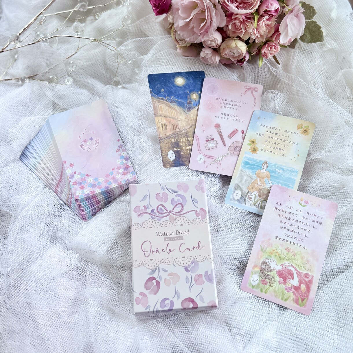 かわいいまほうのオラクル数秘カードで占います 自分の強み、才能、今必要なメッセージをお届け♡ イメージ3