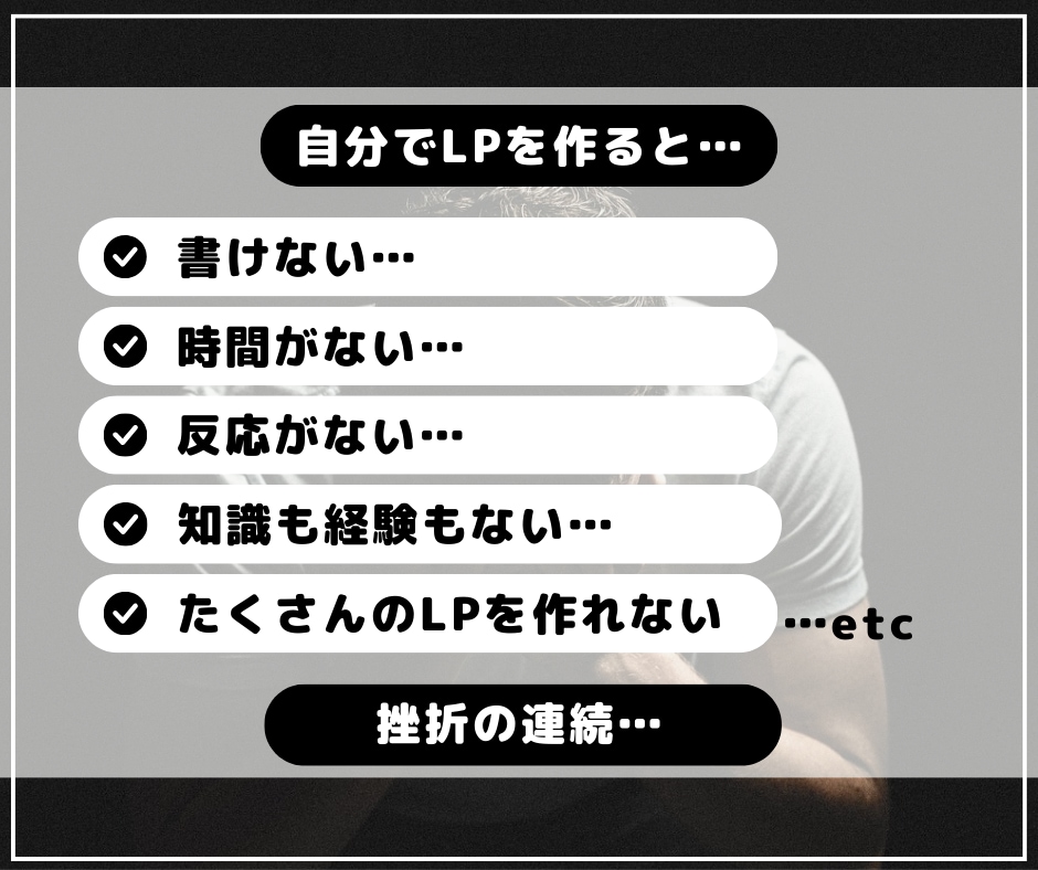 魅力が伝わる！反応が取れる！売れるLP書きます 面倒なランディングページはプロのライターにお任せください！ イメージ3