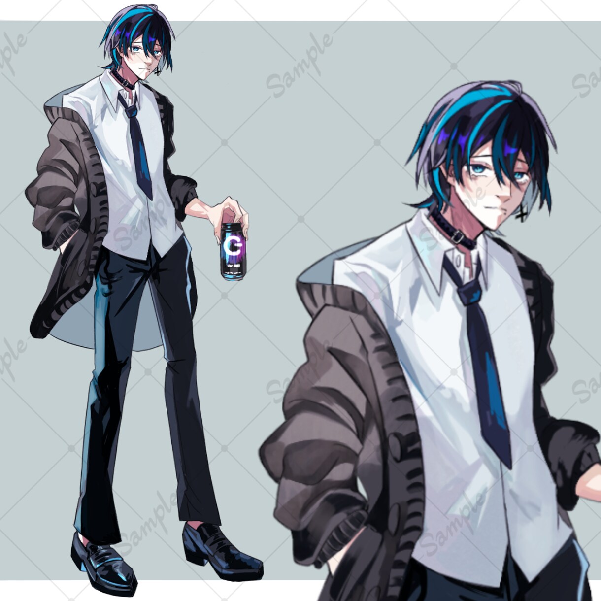 かっこかわいい立ち絵描きます 【歌ってみたMV、IRIAM配信、TRPGに】 イメージ3