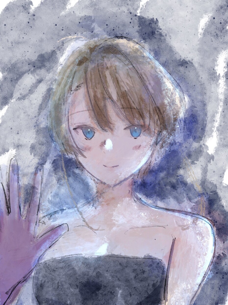 女の子メインで描けます 金髪碧眼系キャラ描くの好きです! イメージ1