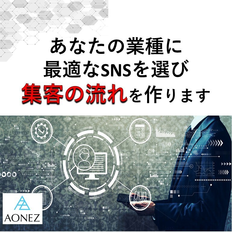SNSから集客する為の流れを作ります 業種にあった集客の組み合わせをご提案します！ イメージ1
