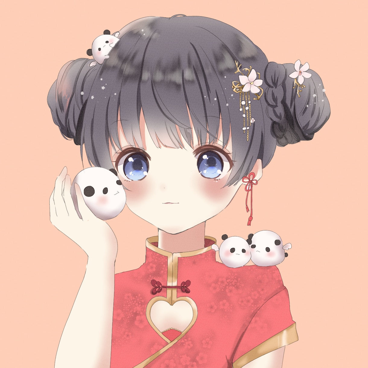 アイコン用・配信用　イラスト作成します デフォルメから頭身まで使用用途に合わせてイラスト描きます！！ イメージ6