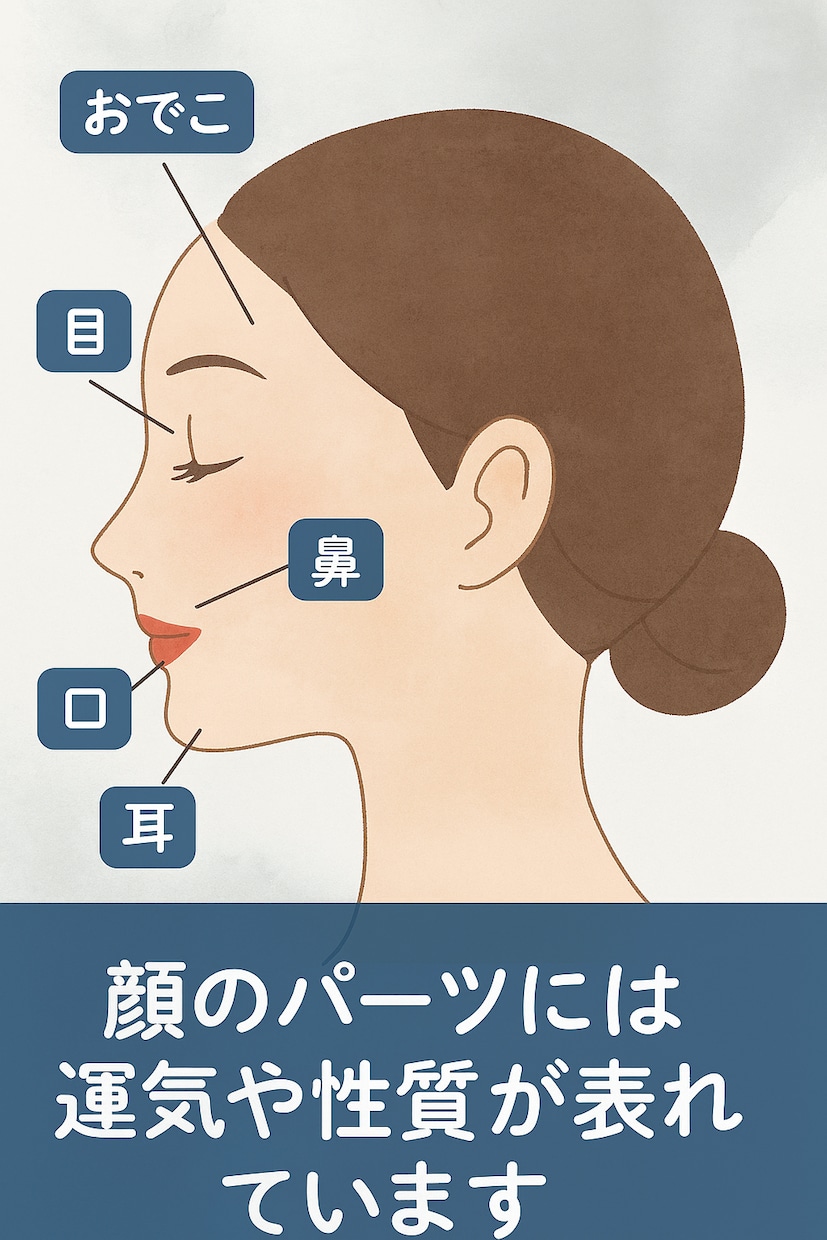 顔相占いと東洋古星術で本質を占います 顔と星から導くあなたの本質と運気 イメージ1