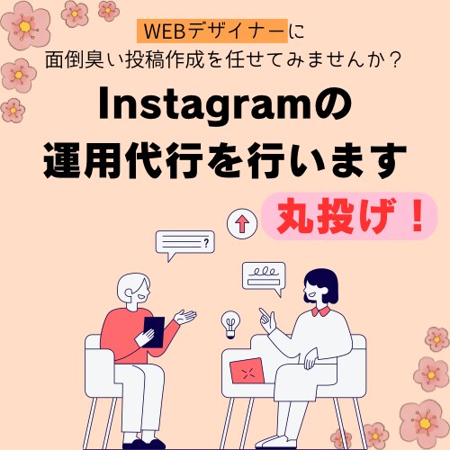 丸投げOK！Instagram運用します 時間がない・面倒臭い・外注したいそんなあなたに！ イメージ1
