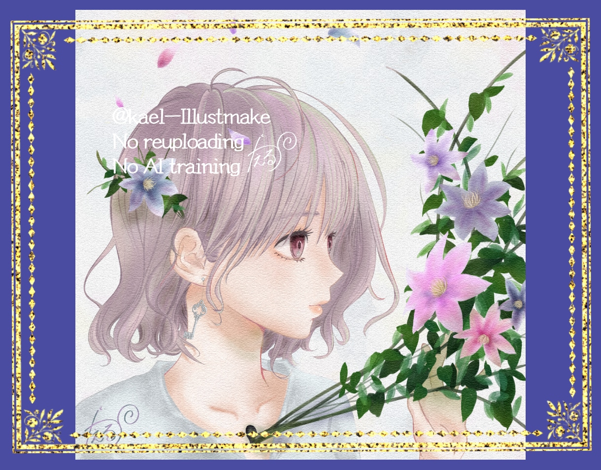 綺麗で可愛いアイコンやイラスト作成します お好きな果物や花と組み合わせた、あなただけのアイコンを★ イメージ6
