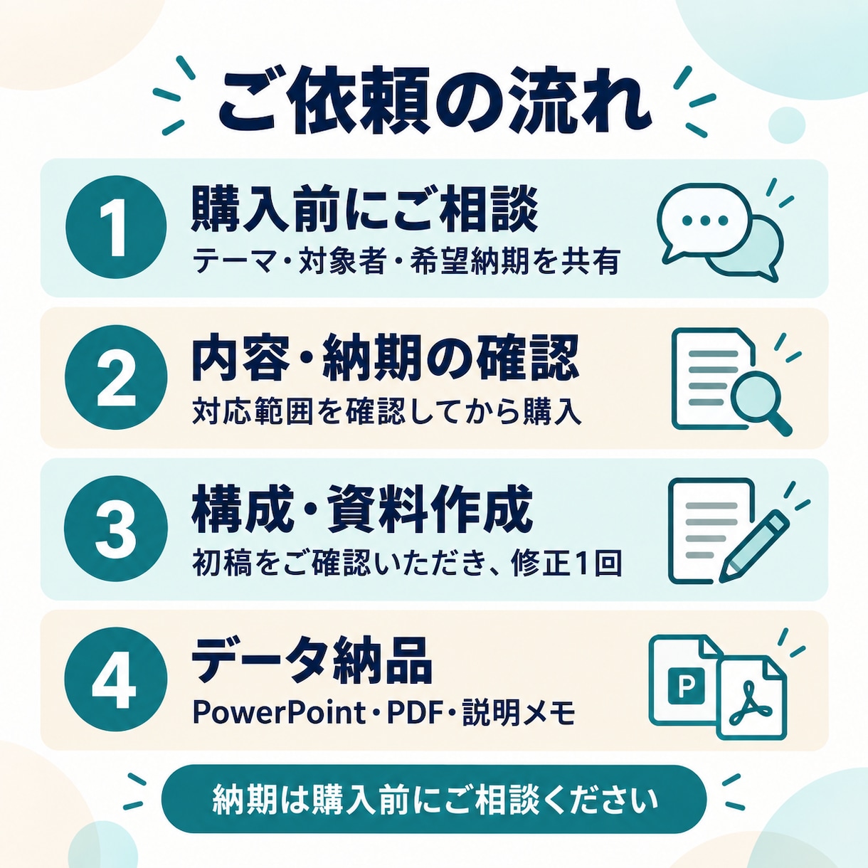 介護・医療の職員向け研修資料を作成します 社会福祉士・精神保健福祉士が現場経験を活かして作成 イメージ4