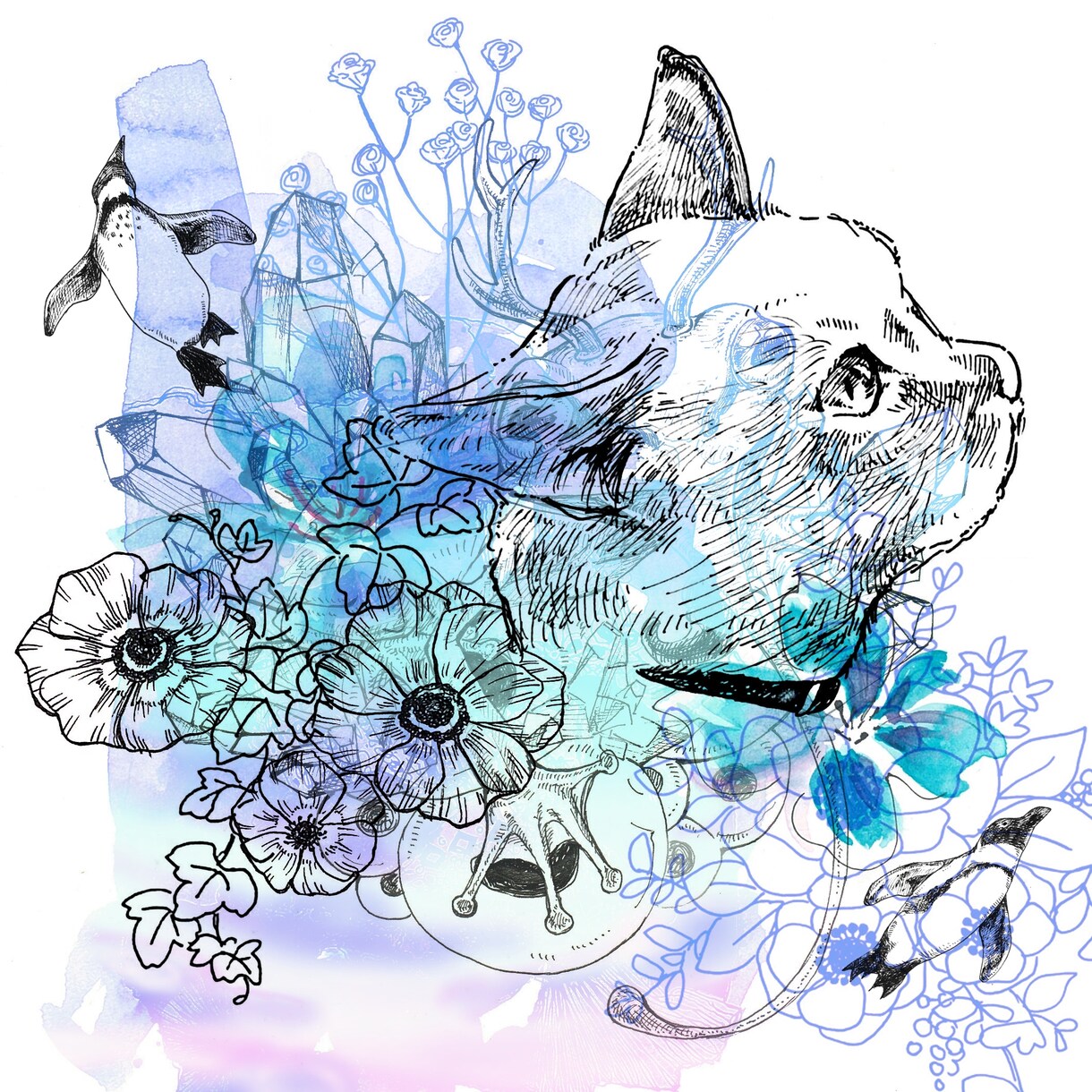 お洒落な挿絵お描きます 華やかになるイラストをお探しの方へ！商用OK！ イメージ9