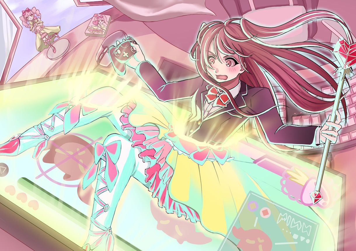 丁寧な絵柄でかっこいい・可愛い一枚絵を描きます 男性、女性どちらもキャラらしさを引き出すイラストを描きます！ イメージ3