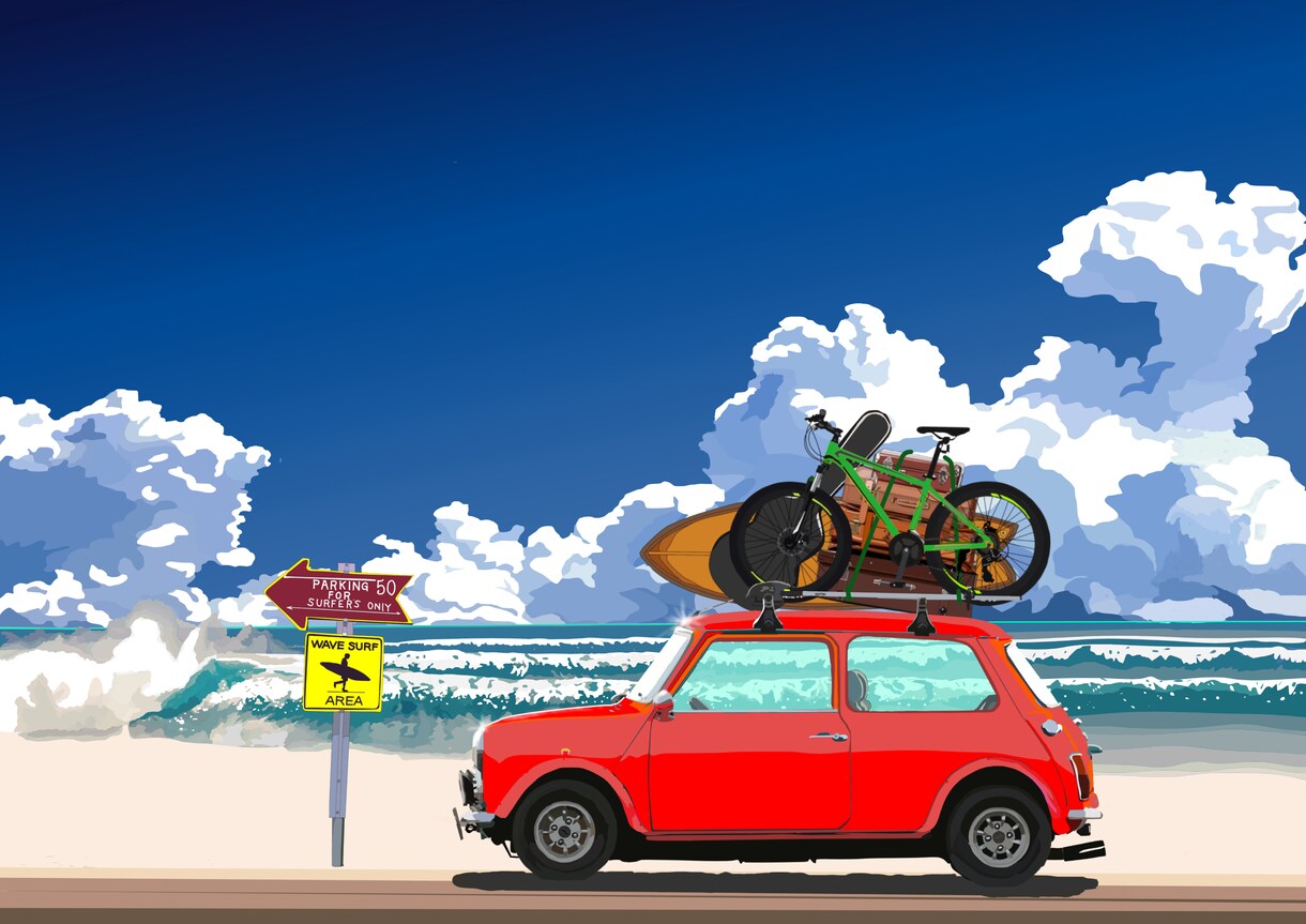 愛車をリアルに描きます あなたの愛車をアートな世界に！ イメージ4
