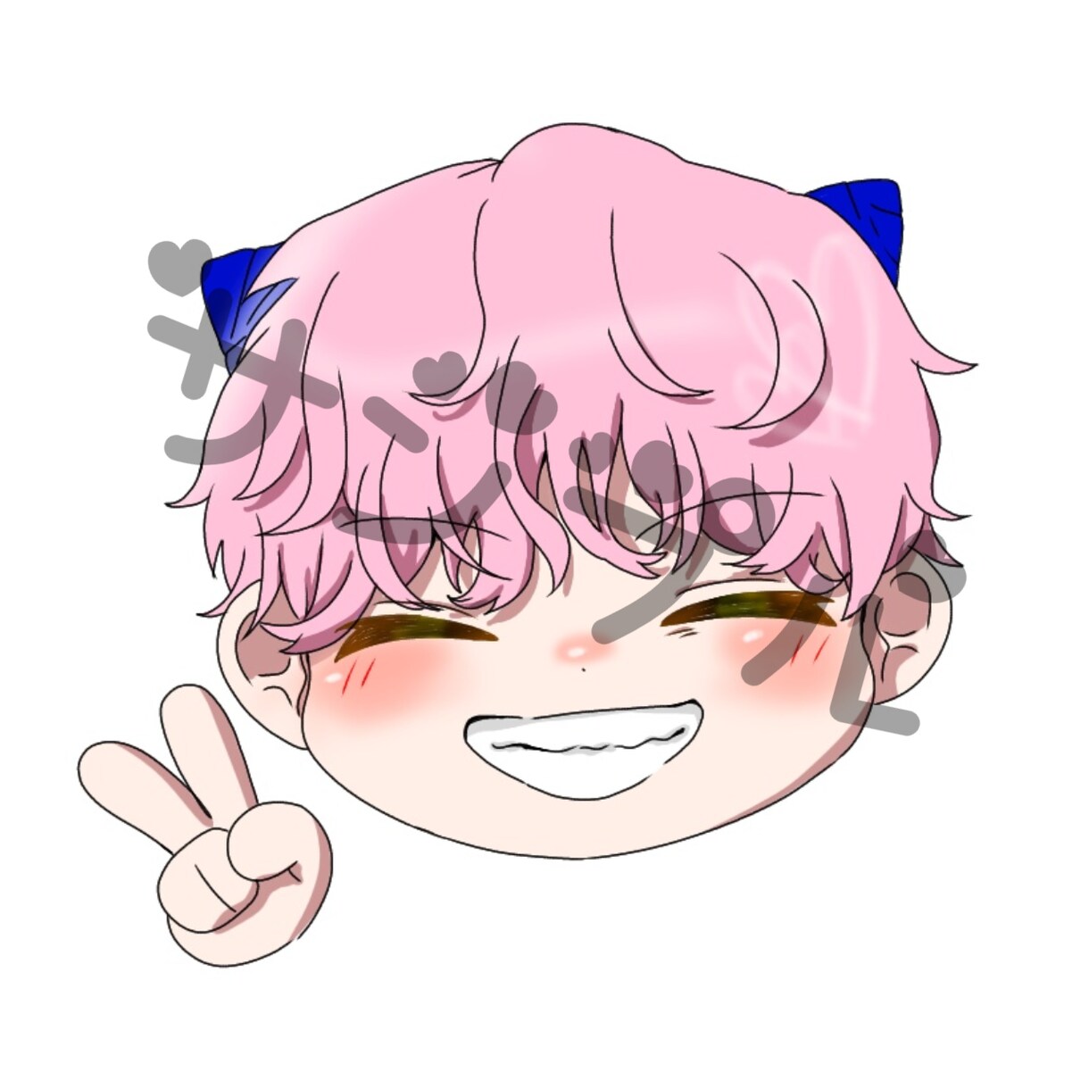 商用利用️〇ちびキャラ描きます アニメ系ゆるかわイラスト作成させていただきます。 イメージ3