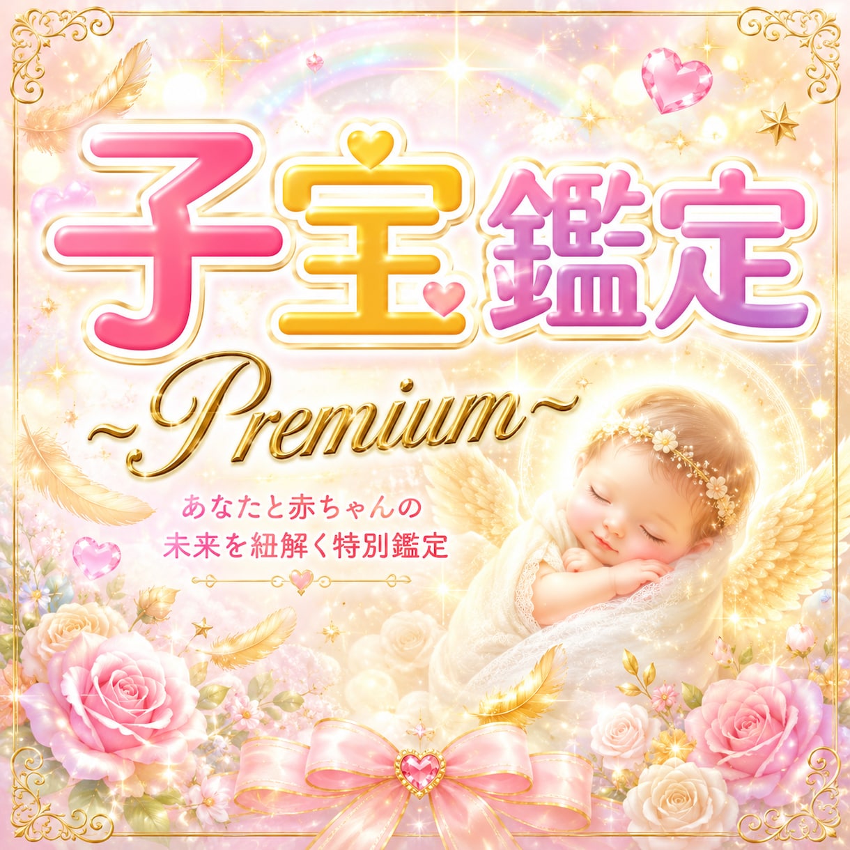 premium算命学で子宝のご縁を紐解きます 通常版＋人気オプションを詰め込みました！8月3日から発売中 イメージ1