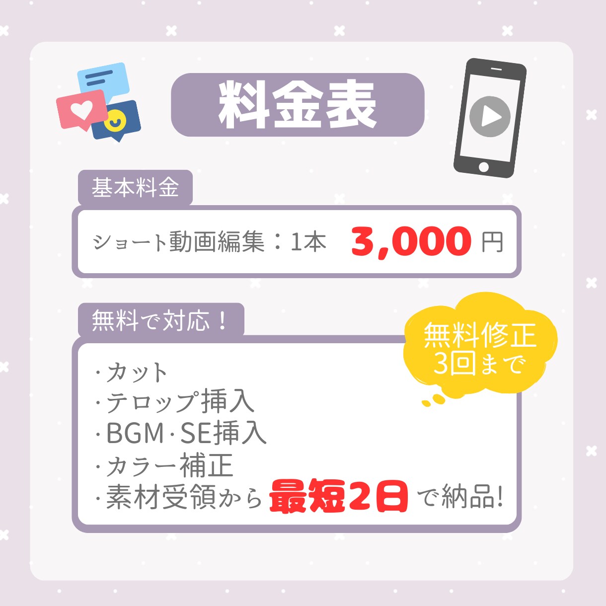 YouTube運用2年｜ショート動画編集します 投稿者目線で伸びやすい構成に編集！ イメージ2