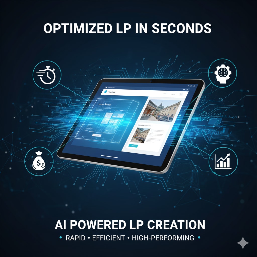 AIで短納期・低価格に成果を出すLPを制作します 最短即日！AI×専門スキルで集客に繋がるLPを制作します イメージ1