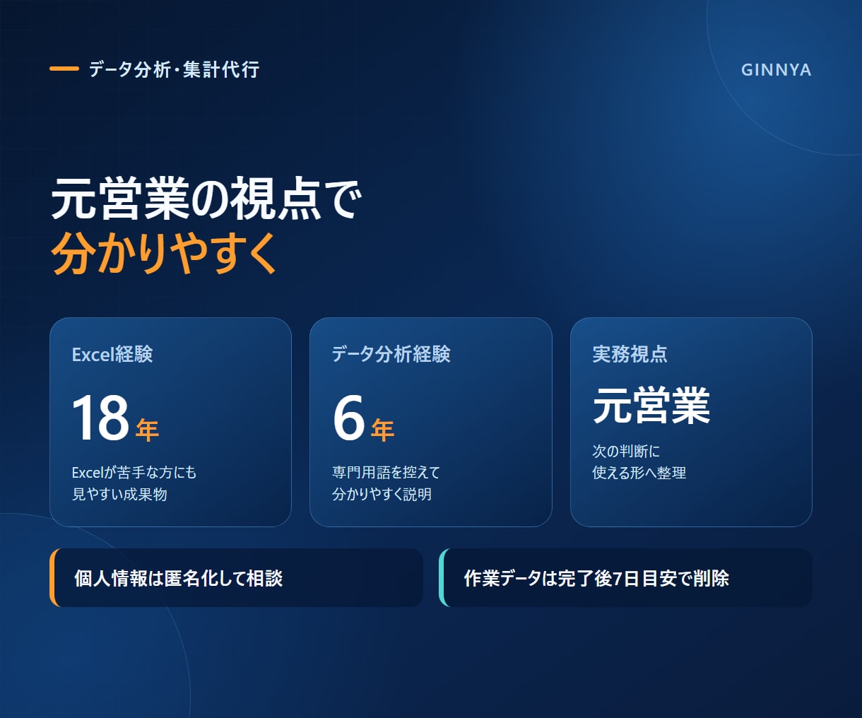 Excel・CSVの売上データを集計・分析します 元営業の分析経験者が数字を判断材料に整えます イメージ5
