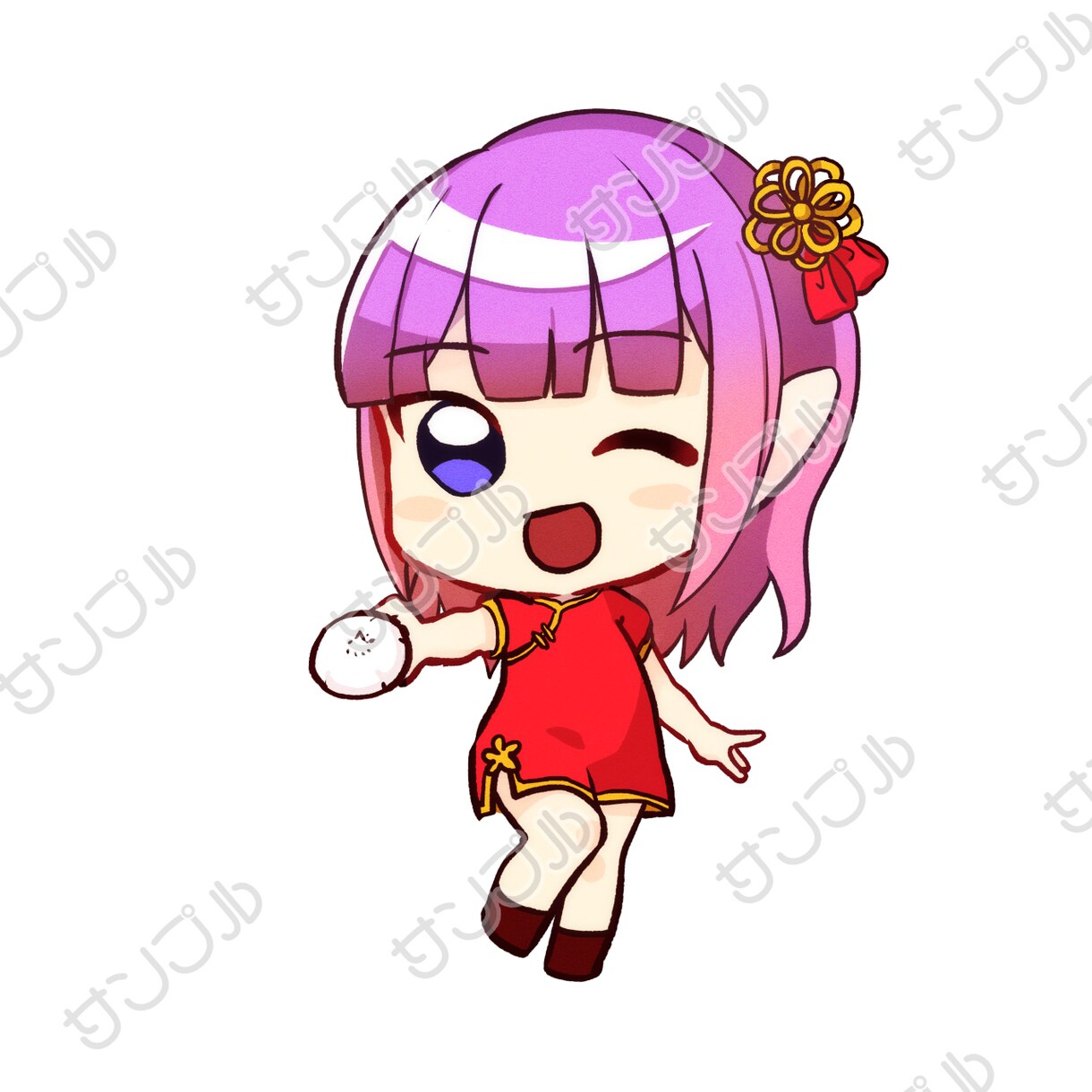 かわいいミニキャラ全身イラスト描きます かわいくてポップならくがき風イラストです！ イメージ2