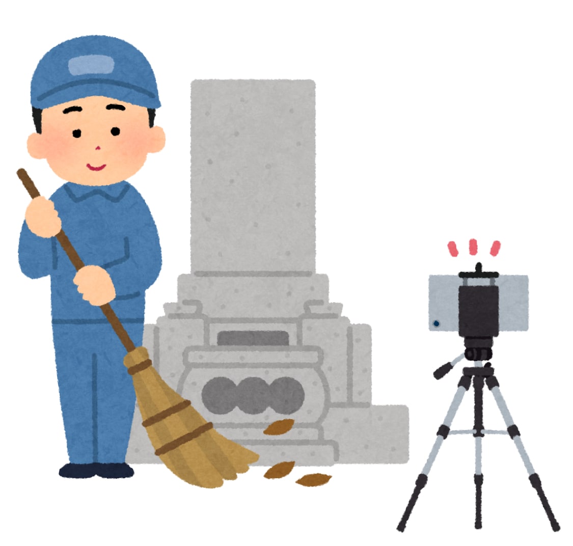 お墓参りいたします ・感謝・綺麗・丁寧代行お墓参りさせていただきます。 イメージ2