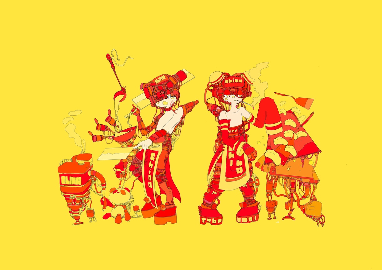 高品質なごちゃっとかわいいイラストを描きます 初めての方やお試しでやりたい人におすすめ！！ イメージ1