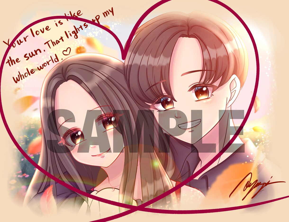 かわいい夢絵、かっこいいアイコン作成をします 理想通りのイラストをあなたにお届けします イメージ2