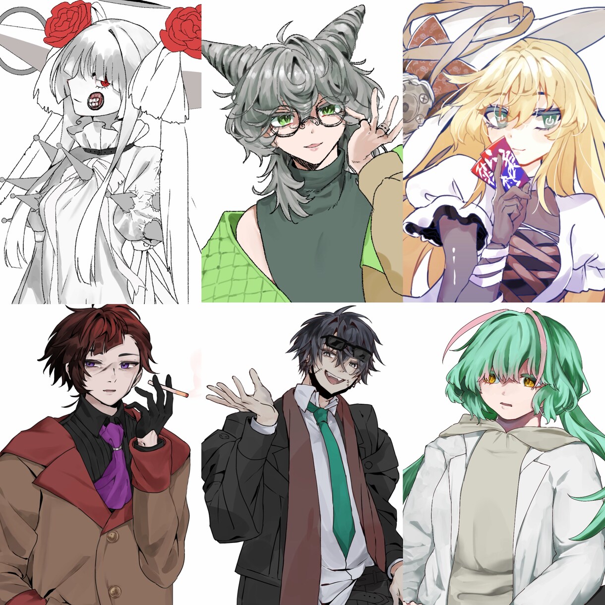 観賞用やスチル、サムネにも！イラスト描きます キャラクターイラスト、サムネ、スチル、挿絵等が欲しい貴方に！ イメージ2