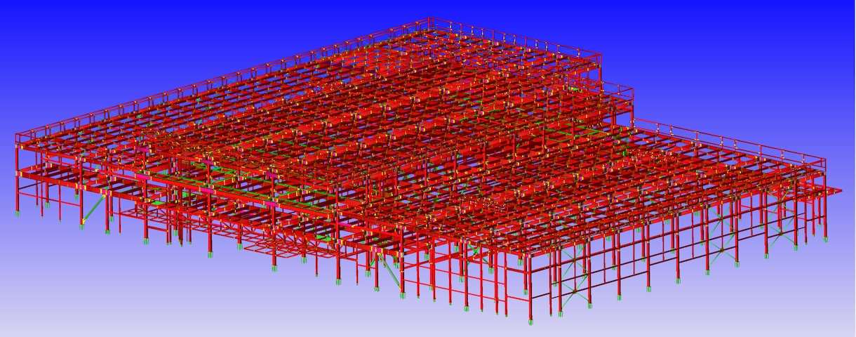 建築鉄骨図面・３Dモデル作成ます 積算用３Dモデル作成可能、原寸依頼は要相談 イメージ1