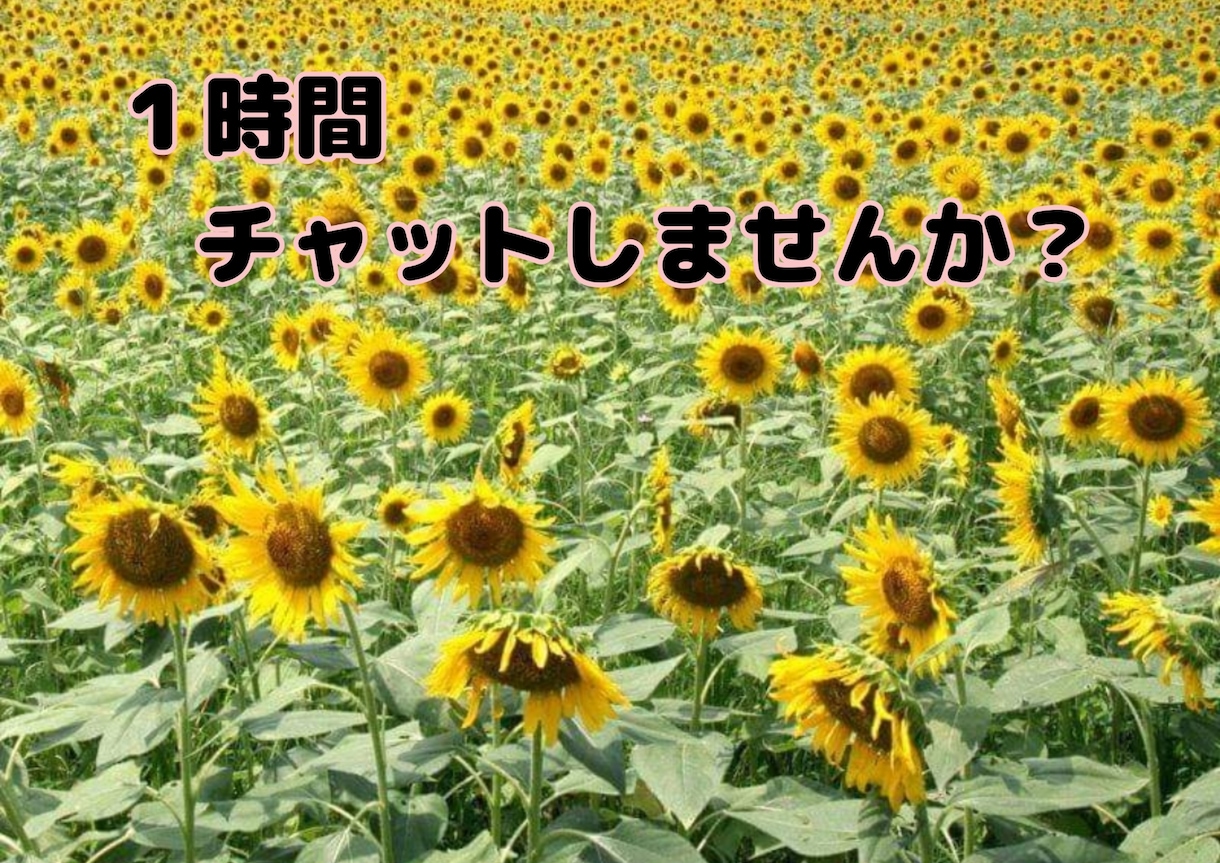 チャットであなたの心に寄り添い、優しく癒します 否定も拒否もしませんのでチャットで60分一緒にお話しましょう イメージ1
