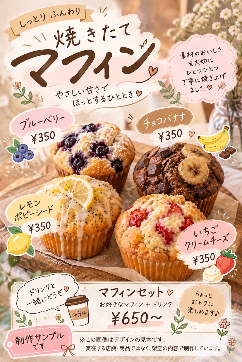 かわいい商品POPを丁寧に制作します 現役店舗オーナーが商品の魅力を伝えるPOPを制作 イメージ2