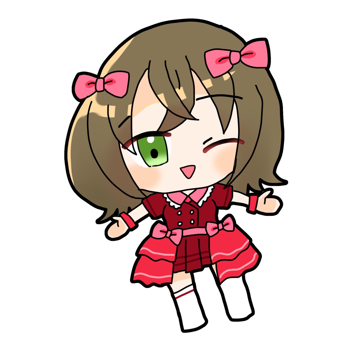 最短当日納品！デフォルメイラスト描きます VTuberさん向けのデフォルメイラストを描きます！ イメージ4