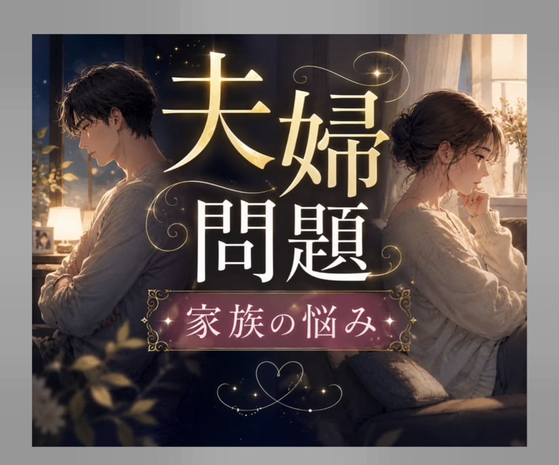 夫婦問題のお悩みカウンセラーが聴きます この先どうするべきか？パートナーシップ・離婚・別居・レス イメージ1