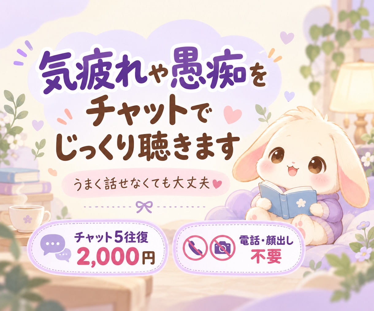40代・50代の仕事の悩みや愚痴を聞きます 就職氷河期世代の私が、悩みを聞き、これからを一緒に考えます イメージ2