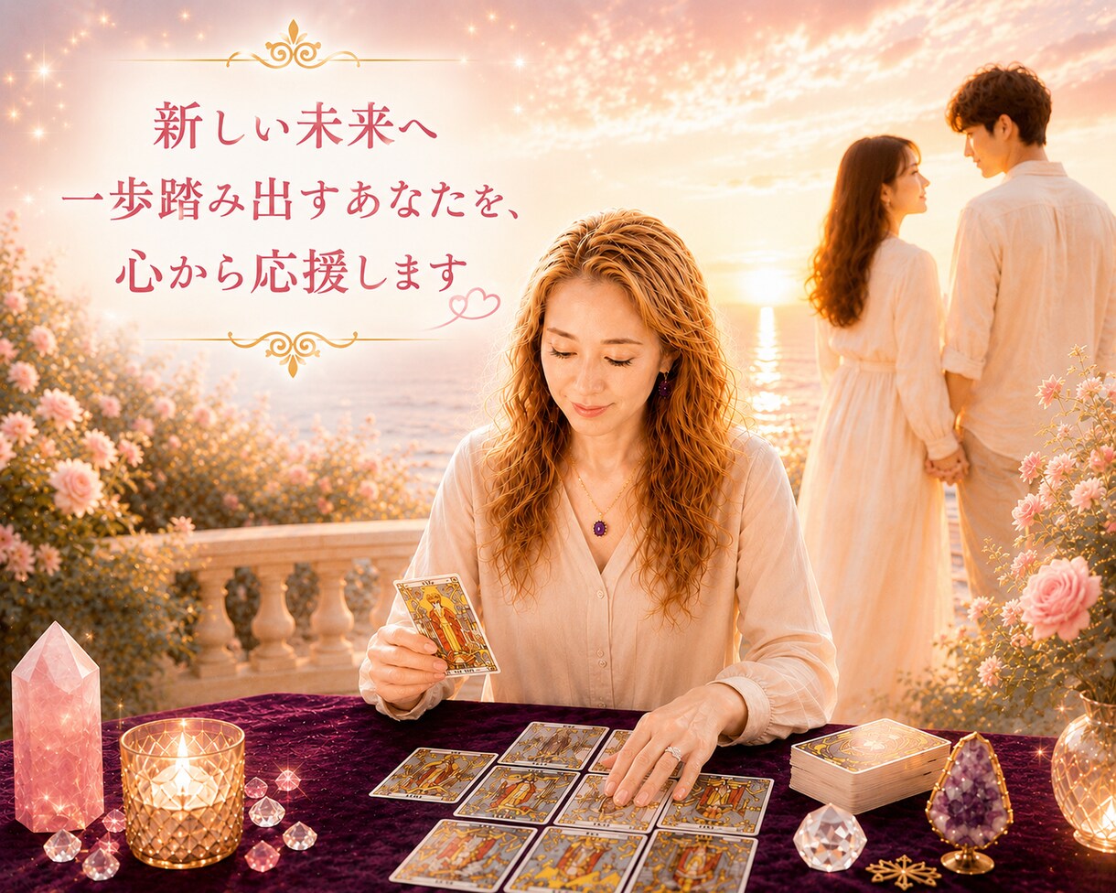 彼の気持ち・未来をタロットで読み解きます 今の二人に、必要なメッセージをお届けします。今後の流れを読む イメージ4