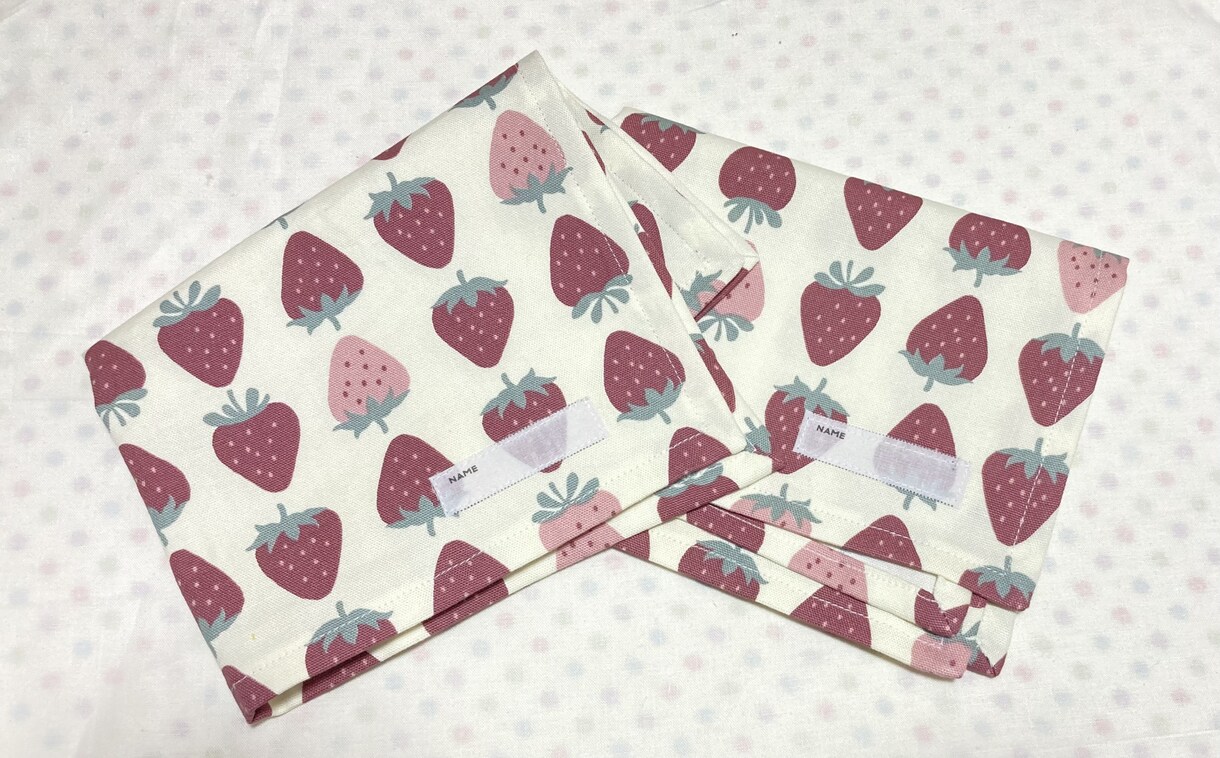 布を用意しなくてOK！子供向け布小物を作成します お好きなモチーフ、色の小物で楽しい学校生活を！ イメージ4