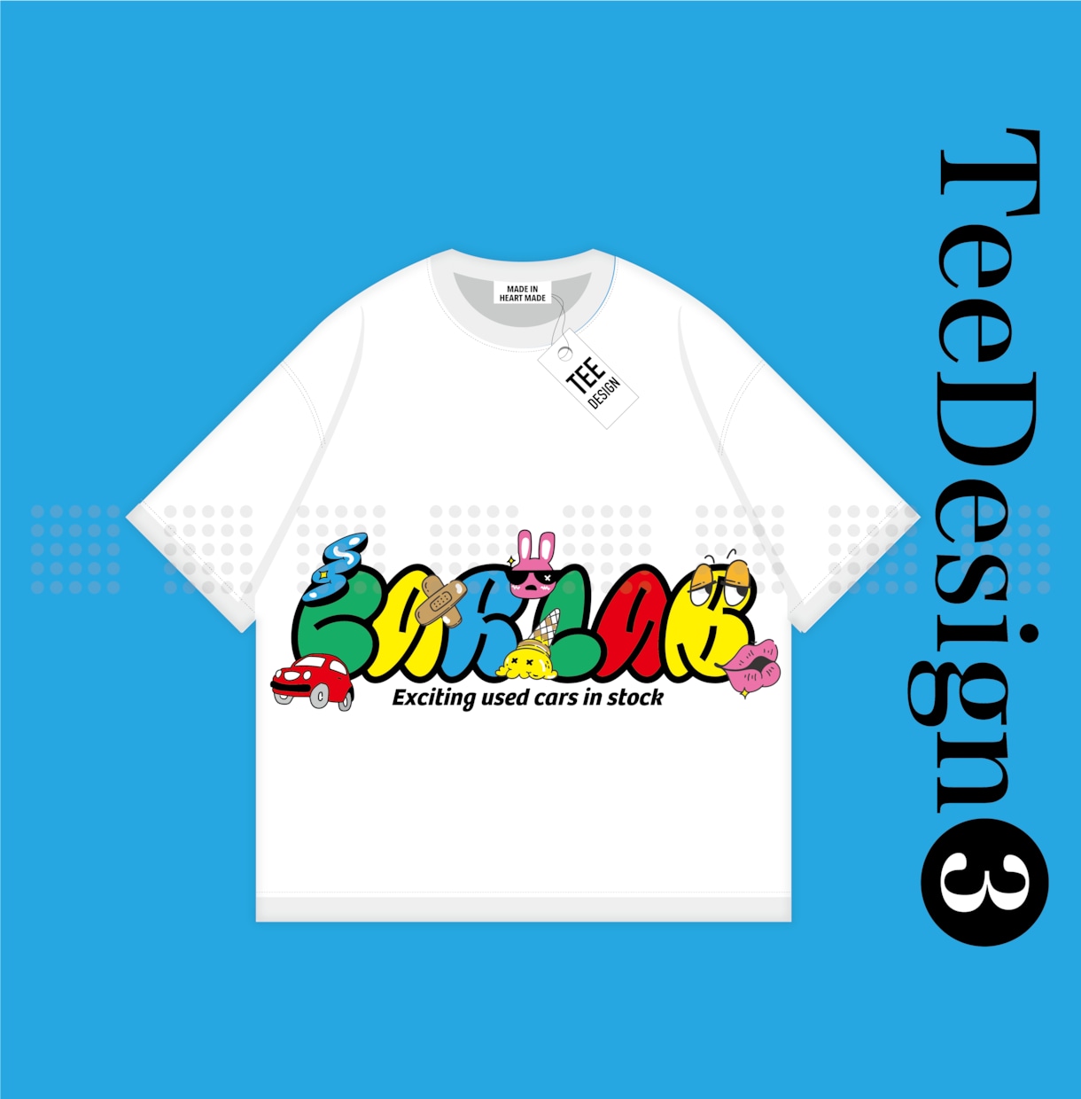 ロゴ風テキスト・アイコンのTシャツデザインします シンプルでお洒落が際立つ、プロスペックなTシャツ制作します。 イメージ1