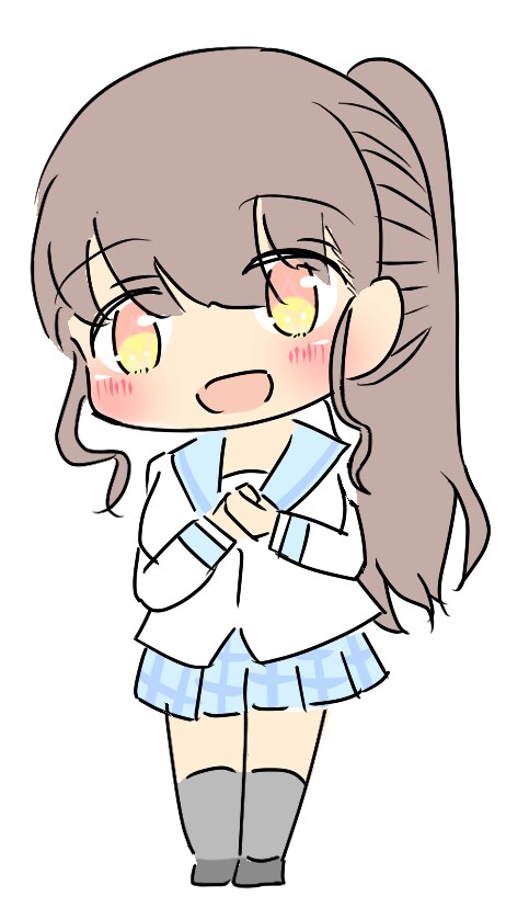 アイコン作成◆可愛いミニキャラ描きます （デフォルメで可愛い女の子のイラストを得意としています。） イメージ2