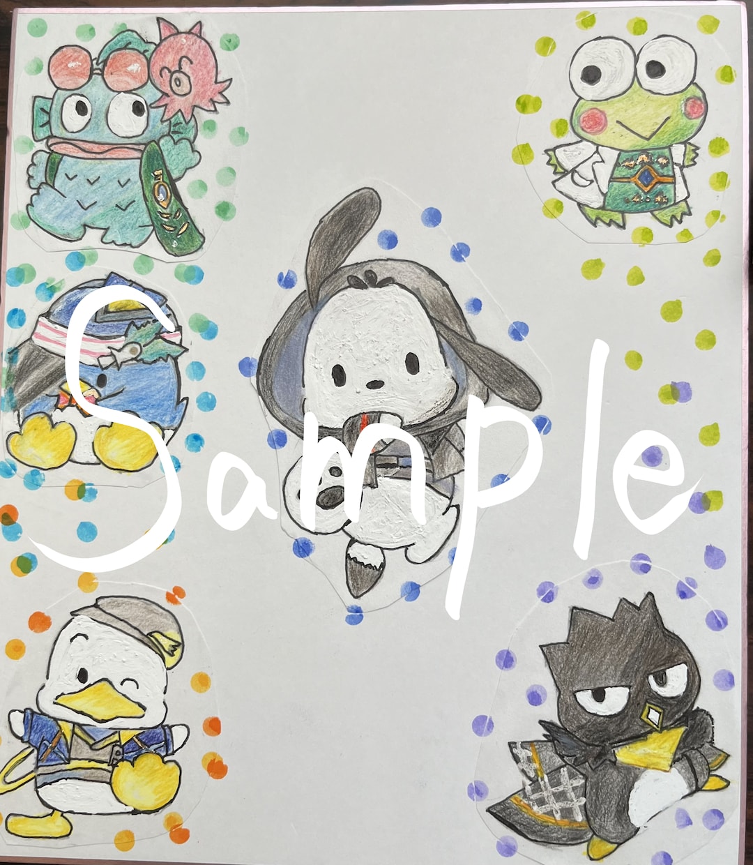 ペットさん中心にご希望のイラストを描かせて頂きます 色鉛筆・パステルで描く温かみのあるイラストが特徴です！ イメージ6