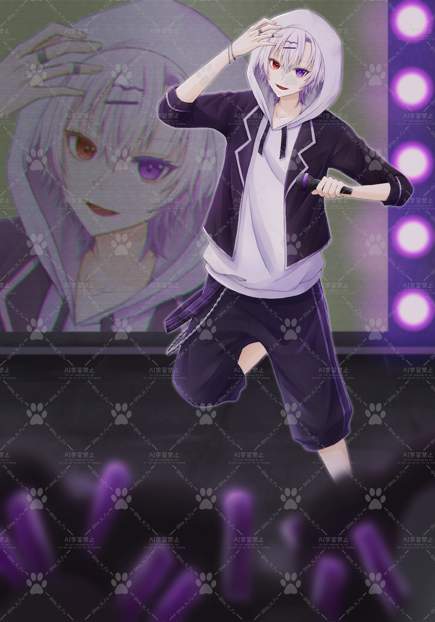 VTuberさん、Vライバーさんのイラスト描きます ～立ち絵、一枚絵どちらも可能～ イメージ3